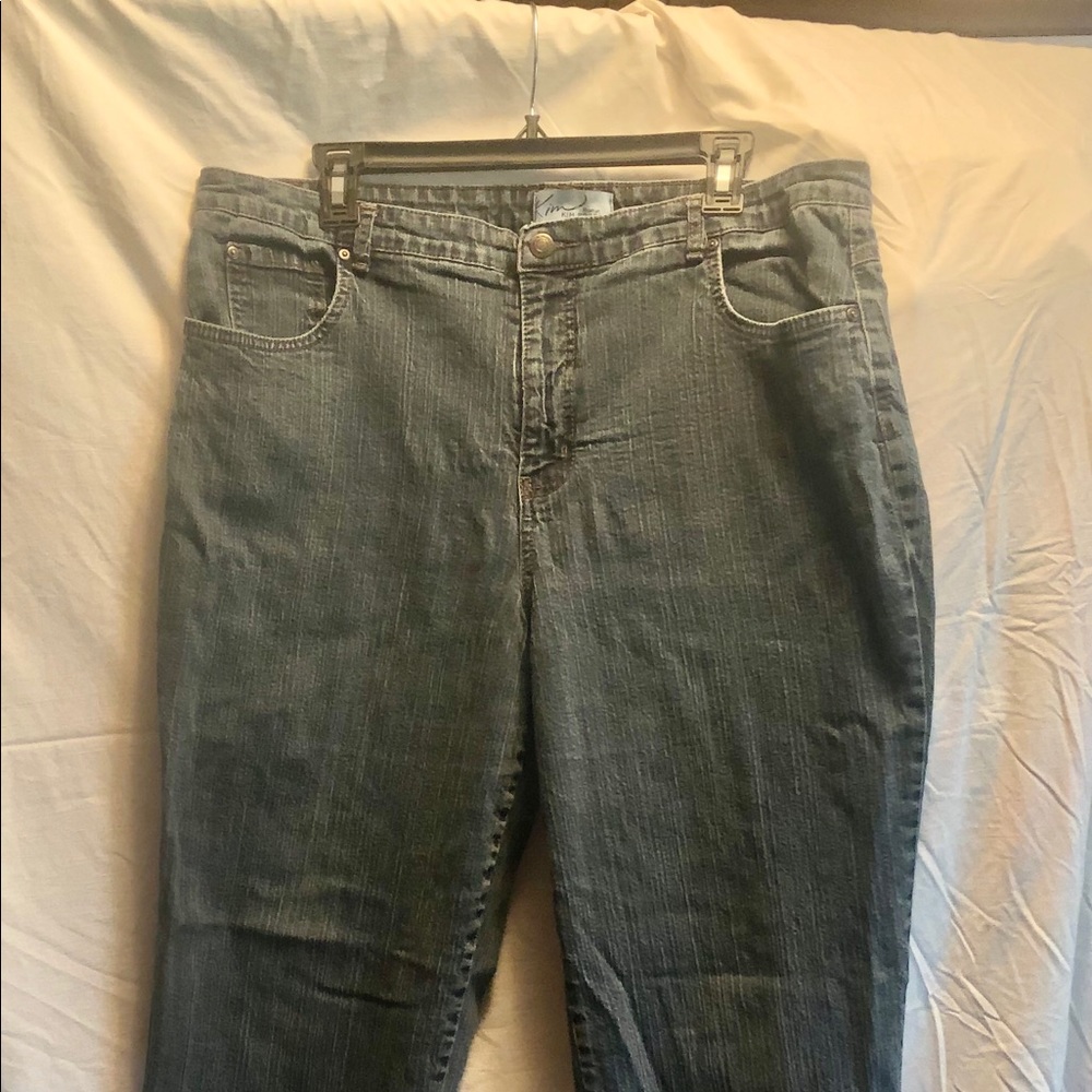 Kim Roger’s woman’s jeans, EUC plus size 18
